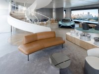 電動汽車旗艦店展廳室內展示效果-2201-02