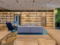 電動汽車旗艦店展廳室內展示效果-2201-08