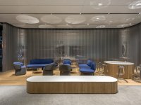 電動汽車旗艦店展廳室內展示效果-2201-09