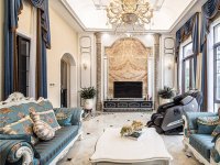 歐式風格別墅室內(nèi)裝修裝飾效果展示-1023-02