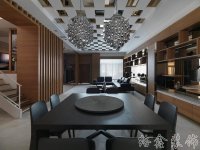 現(xiàn)代風(fēng)格別墅室內(nèi)裝修裝飾效果展示-1049-02