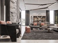 現代風格別墅室內裝修裝飾效果展示-第1059期