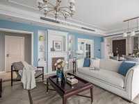 簡約現代風格樓中樓室內裝修裝飾效果-1108-03