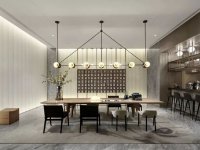 現(xiàn)代風格會所室內裝修裝飾設計效果-1153-02