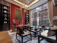 中式風格會所室內裝修裝飾設計效果-1162-04