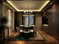 中式風(fēng)格會所室內(nèi)裝修裝飾設(shè)計(jì)效果-1170-05