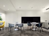 極簡(jiǎn)黑白辦公室裝修裝飾設(shè)計(jì)效果-第1528期