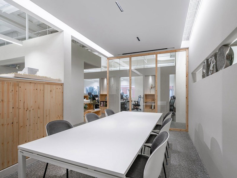 極簡主義風格辦公室裝修裝飾設計-第1533期