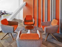 現(xiàn)代重色彩風辦公室裝修裝飾設計-1596-04