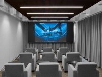 現(xiàn)代重色彩風辦公室裝修裝飾設計-1596-05