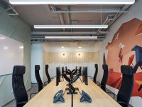 前衛(wèi)自由辦公室裝修裝飾設(shè)計(jì)效果-1601-03