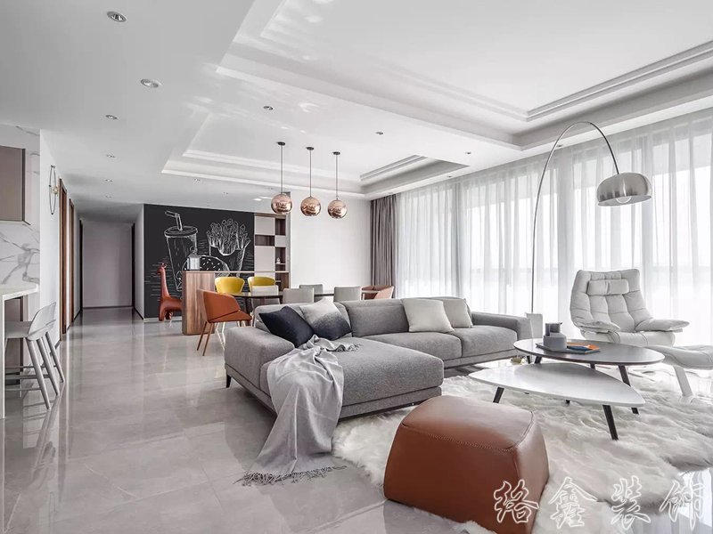 混搭風格家居裝修裝飾室內(nèi)設(shè)計效果-A609