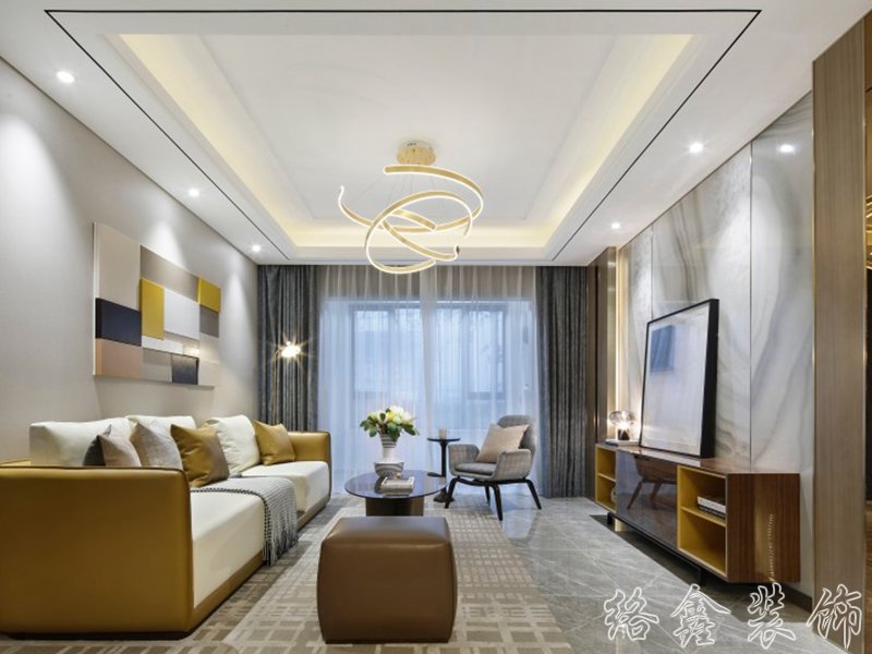 現(xiàn)代風格家居裝修裝飾室內(nèi)設(shè)計效果-A8018