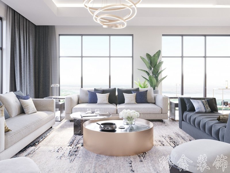 現代風格家居裝修裝飾室內設計效果-A8027