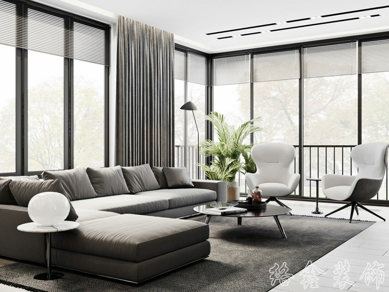 現代風格家居裝修裝飾室內設計效果-A8028