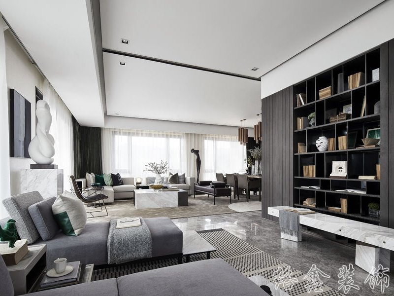 現(xiàn)代風(fēng)格家居裝修裝飾室內(nèi)設(shè)計效果-A8035