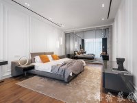 現(xiàn)代風格家居裝修裝飾室內(nèi)設(shè)計效果-A8058-4