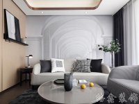 現(xiàn)代風(fēng)格家居裝修裝飾室內(nèi)設(shè)計效果-A8067-2