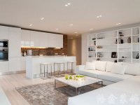 現(xiàn)代風格家居裝修裝飾室內(nèi)設(shè)計效果-A8081-4