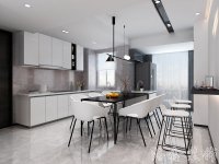 現(xiàn)代簡約家居裝修裝飾室內(nèi)設計效果-B913-3