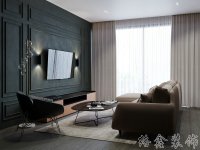 現代簡約家居裝修裝飾室內設計效果-B924
