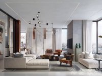 現(xiàn)代網(wǎng)紅風(fēng)家居裝修裝飾室內(nèi)設(shè)計效果-F503